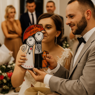 Oryginalny prezent ślubny dla córki od rodziców