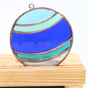 Bombka witrażowa - dekoracja świąteczna