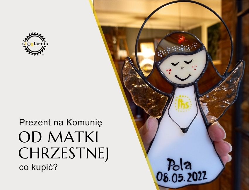 Prezent na komunię od Matki Chrzestnej - co kupić Pamiątka z imieniem